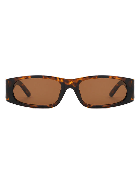 Talon - Rectangle Narrow Retro Square Fashion Sunglasses
