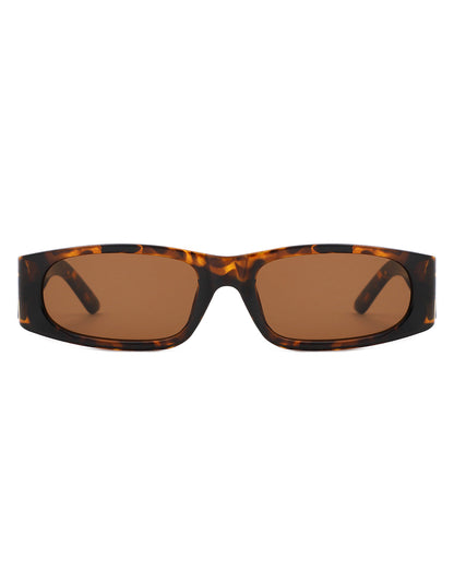 Talon - Rectangle Narrow Retro Square Fashion Sunglasses